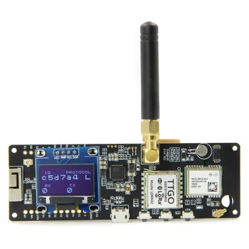 TTGO T-Žarek ESP32 WiFi Brezžični Bluetooth Modul ESP 32 GPS NEO-M8N IPEX LORA 32 nosilca za Baterijo 868MHz