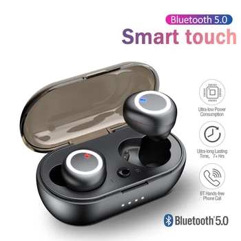 Y50 Brezžične Slušalke 5.0 Bluetooth Slušalke Glasbo, Slušalke Športne Čepkov Nepremočljiva ročaji očal fone de ouvido bluetooth telefoni