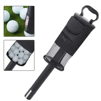 Golf Žogo Prinašalec Torba za Golf Opremo, Imajo do 70 Kroglice Žogo Izbirnik Golf Shag Vrečke z zadrgo in Tee Imetnik