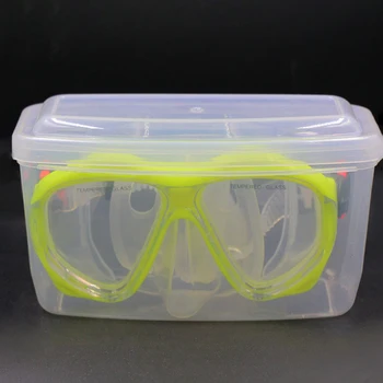 Trde Plastike Scuba Potapljanje Potapljanje Masko Škatla Za Shranjevanje Primeru Snorkeling Očala Za Plavanje Očala Zaščitnik Posodo Pregleden