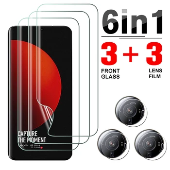 6in1 Hydrogel Mehko Film Za Xiaomi 12S Ultra Objektiv Kamere Protector Za Xiaomi 12X 12 S Pro x mi12s 12sultra 12spro Zaščito Film