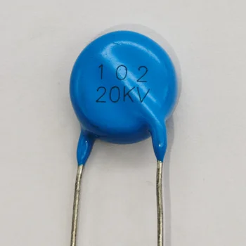 20PCS Visoko frekvenco, modra keramični čip kondenzator 20KV 102K 1000pFhigh-napetost napajanja keramični kondenzator dielektrični