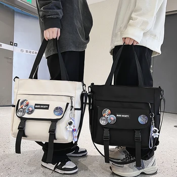 Messenger bag študent sanacijskih razred tote vrečko strani nosijo šolsko torbo torba torbici