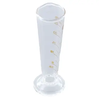 Stekla je Diplomiral Merjenje Pokal Lab Dobave Okroglo Osnovo Plastičnih Štetje Pokal Zgosti 25ml Trikotni Pokal Laboratorijske Opreme