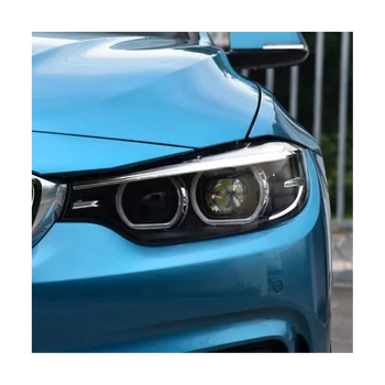 Desni Strani Avto Smerniki Pokrovček Objektiva Žaromet Odtenek Shell za BMW 4 Serija M3 M4 F32 F33 F36 F80 F82 2018-2020 Lampcover