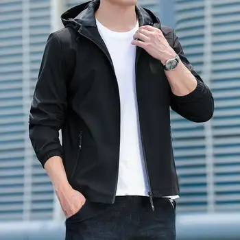 Moški Vrhnja Oblačila Z Dolgimi Rokavi Moški Pulover S Kapuco V Korejskem Slogu Sproščeno Fit Hoodie