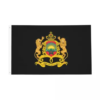 Moda Maroko Orožja Nacionalni Maroški Emblem, Zastavo Prostem Banner Poliester Kraljevino Maroko Dekoracijo 60x90 90x150cm Zastavo