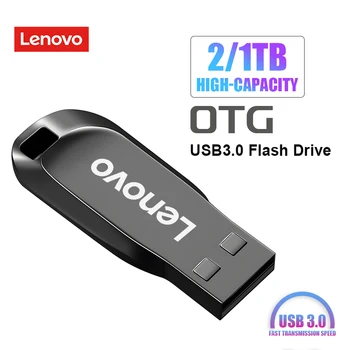 Lenovo USB 3.0 Pendrive 256GB ključek Usb za Visoke Hitrosti, Kovinski PenDrive 2TB 1TB Memorias Usb Za Xbox Eno Ps4 Ps5 Dodatki