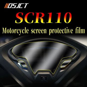 Za Honda SCR110 motorno kolo merilnik hitrosti TPU Nič dokaz Zaščito Film skuter nadzorna plošča Zaslon Instrumenta Film