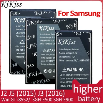 KiKiss EB-BG360CBE Baterija Za Samsung Galaxy J2 J5 2015 J3 2016 Jedro Prime SM G360 G361/SGH E500 E900 E350/s3600i G500 s5520