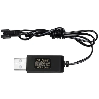 4.8 V 250mA USB Adapter Kabel z 2P Priključek, Vtič za polnjenje Ni-cd Baterije