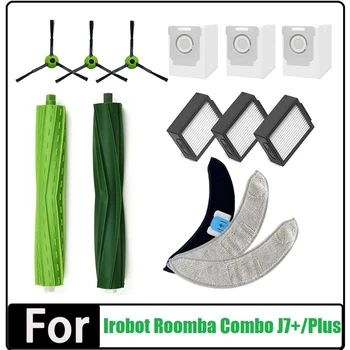 Pribor Komplet Za Irobot Roomba Combo J7+/Plus Sesalnik Pribor Komplet Gume Ščetke Filtri Vakuumske Vrečke Mop