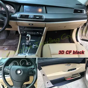 Za BMW Serije 5 GT F07 2010-2017 Avto-Styling 3D/5D Ogljikovih Vlaken Avto Notranjosti sredinski Konzoli Barva Oblikovanje Nalepke Nalepke Deli