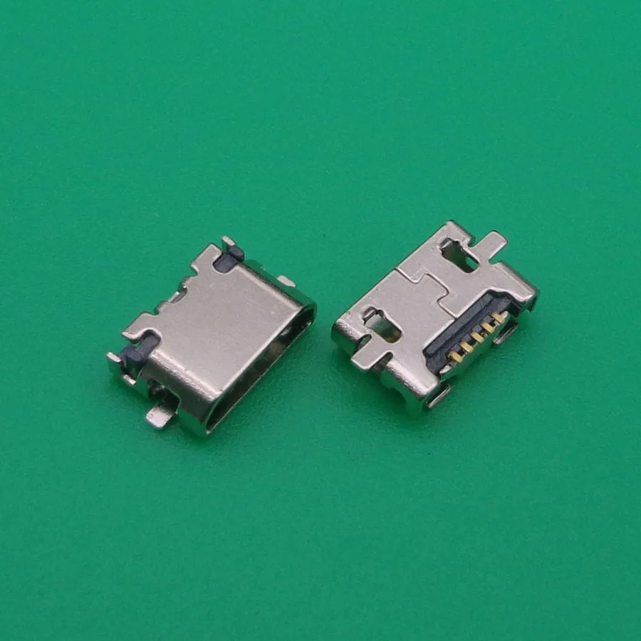 50pcs Mini micro usb Priključek za polnjenje port polnjenje vtičnica napajalni vtič dock za Nokia 502 Asha Dual Sim, X2 Dual Sim 5 pin tip-B1