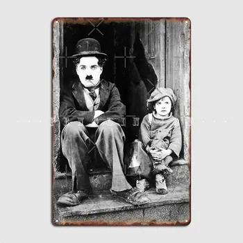Chaplin Fant D21 Kovinski Znak Klub Bar Stenski Dekor Kino Garaža Ustvarite Tin Prijavite Plakat